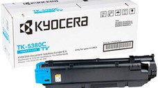 Toner Kyocera TK-5380C, 10000 pagini, Pentru ECOSYS PA4000cx, MA4000cix, MA4000cifx, Cyan