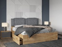 Set dormitor complet Gri/Stejar Adapto C05 - 4