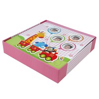 Album foto baby train personalizabil 50 file tip carte 200 poze format 10x15 culoare roz - 1