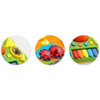 Antepremergator educational 2in1 Ricokids Walker Car Alb - 6