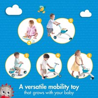 Antepremergator si tricicleta 5 in 1 Tiny Love meadow days bluewhite - 9