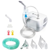 Aparat aerosoli cu compresor Little Doctor LD-220C Pro cu 3 dispensere,3 masti si 6 m furtun - 5