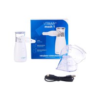 Aparat aerosoli cu tehnologie mesh Vitammy Mesh 1 pentru copii si adulti portabil silentios alb - 7