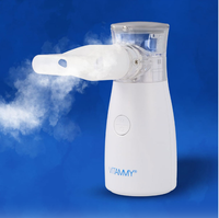 Aparat aerosoli cu tehnologie mesh Vitammy Mesh 1 pentru copii si adulti portabil silentios alb - 1