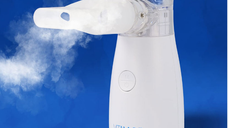 Aparat aerosoli cu tehnologie mesh Vitammy Mesh 1 pentru copii si adulti portabil silentios alb