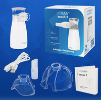 Aparat aerosoli cu tehnologie mesh Vitammy Mesh 1 pentru copii si adulti portabil silentios alb - 2