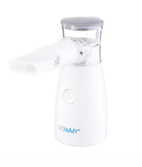 Aparat aerosoli cu tehnologie mesh Vitammy Mesh 1 pentru copii si adulti portabil silentios alb - 4