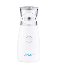 Aparat aerosoli cu tehnologie mesh Vitammy Mesh 1 pentru copii si adulti portabil silentios alb - 5