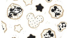 Aparatoare pentru patut Qmini, tip rulou, cu husa detasabila, lungime 180 cm, din bumbac, Mickey Mouse