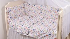 Aparatori pentru patut model fluturasi 33x180 cm