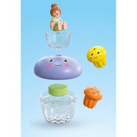 Aqua si Tinti Familie de meduze colorate Playmobil Junior - 4