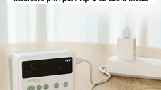 Aspirator nazal electric cu 9 trepte de aspiratie cu sunete si baterie de lunga durata Hospital grade Momcozy