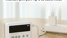 Aspirator nazal electric cu 9 trepte de aspiratie cu sunete si baterie de lunga durata Hospital grade Momcozy