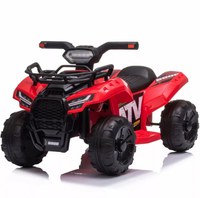 Atv electric pentru copii Nichiduta Champion Red cu doua viteze, Acumulator 6V 4Ah, Roti rezistente, Suport picioare, Manere ergonomice, Efecte sonore, Faruri cu lumini LED,Pornire la buton, Pedala acceleratie - 1