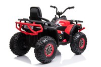 Atv electric pentru copii Nichiduta Desert 90W Red, Acumulator 12V 7Ah, Telecomanda 2.4G, Roti din cauciuc EVA, Pornire la cheie, Unitate audio cu muzica si display, Suspensii,Spatar inalt - 3