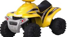 Atv electric pentru copii Nichiduta X Power Yellow 35W cu muzica, lumini, sunete si pornire la buton