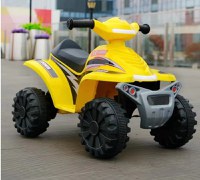Atv electric pentru copii Nichiduta X Power Yellow 35W cu muzica, lumini, sunete si pornire la buton - 2