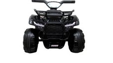 Atv electric pentru copii R-Sport J8AAA negru 35W cu tractiune spate, muzica, sunete si lumni