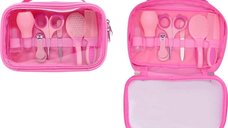 BabyJem Pink, set de ingrijire pentru copii cu 7 piese