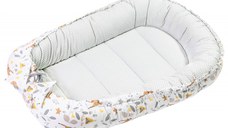 Babynest 2 in 1 din bumbac Minky Fawn