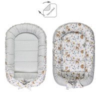 Babynest 2 in 1 din bumbac Minky Fawn - 7