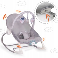 Balansoar cu vibratii Ricokids 7308 Gri - 2
