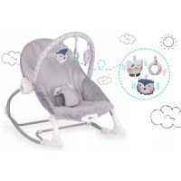 Balansoar cu vibratii Ricokids 7308 Gri - 3