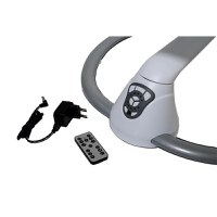 Balansoar multifunctional Coccolle cu telecomanda Freya Anthracite - 2