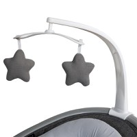 Balansoar multifunctional Coccolle cu telecomanda Freya Anthracite - 8
