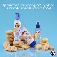 Balsam pentru un par stralucitor Chicco POP cu aroma de prajitura cu vanilie, formula vegana, pentru copii si adolescenti 150 ml - 4