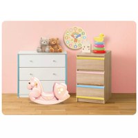 Banda protectie mobilier pentru copii Car Boy Safety Galben lamaie 90 cm din spuma 37x900x31x9 cm - 3