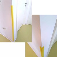 Banda protectie mobilier pentru copii Car Boy Safety Galben lamaie 90 cm din spuma 37x900x31x9 cm - 4
