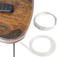 Banda siliconica autoadeziva, Ikonka, pentru protejarea marginilor mobilierului 100 x 1 cm, transparenta - 7