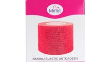 Bandaj elastic autoadeziv Minut rosu 7.5 cm x 4.5 m