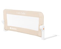 Bariera de protectie pentru pat copii KikkaBoo I am Safe Beige 102 cm,rabatabila pentru a permite urcarea sau coborarea copilului,compatibila cu saltele cu grosime 12-20 cm - 5