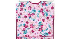 Baveta Baby Ono cu maneca lunga model floral