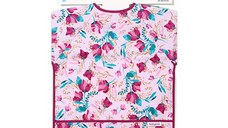 Baveta Baby Ono cu maneca lunga model floral