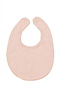 Baveta din muselina BabyJem 23x32 cm Somon - 1