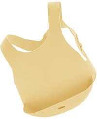 Baveta Flexi Bib Minikoioi 100 premium silicone mellow yellow - 4
