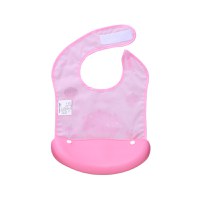 Baveta impermeabila cu buzunar Cupcake Pink - 4