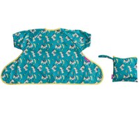 Baveta maneci scurte cu ventuze Zebre vesele - 6