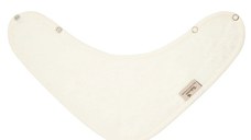 Baveta textila tip bandana din bambus Daisy White