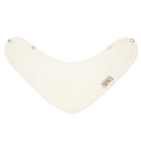 Baveta textila tip bandana din bambus Daisy White - 1