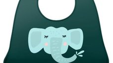 Bavetica silicon Coccorito Elefant verde