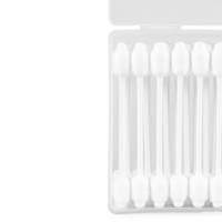 Betisoare bumbac pentru bebelusi cu protectie Baboo 55 bucati - 1