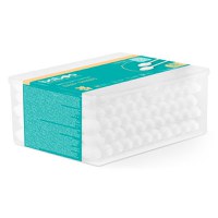 Betisoare bumbac pentru bebelusi cu protectie Baboo 55 bucati - 3