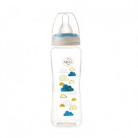 Biberon 250 ml si tetina silicon 3+ bleu - 2