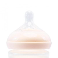 Biberon anti-colici nivel de debit scazut 1, Kidnort Blabaer Pink, din PU durabil si rezistent, capacitate 125 ml, 0-3 luni - 8