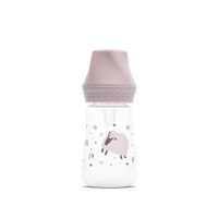 Biberon My Friend tetina moale din silicon 0 luni+ 125 ml Mellow Rose - 1