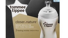 Biberon Tommee Tippee Closer to Nature 340 ml PP x 2 buc